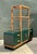Vintage Wrapped Rattan Etagere and Laminate Credenza For Sale - Image 12 of 12