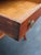 Early 1900s Tiger Oak Writing Office Desk Console Table 6675 For Sale - Image 10 of 15