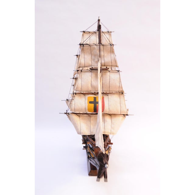 Large Model of the Fragata Espanola Ano 1780 Spanish War Ship For Sale - Image 4 of 13