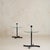 Postmodern Vintage Italian Iron + Glass Top Side Table - 2 Available For Sale - Image 3 of 11