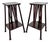 Secession No.9533 Plant Stands attributed to Marcel Kammerer for Thonet, 1890s, Set of 2 For Sale