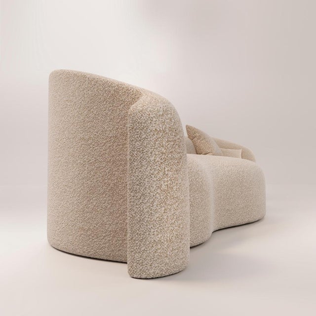 White Baïne Sand Sofa by Jérôme Bugara For Sale - Image 8 of 10