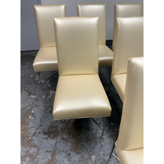 Transitional Michael Weiss for Vanguard Boswell Side Chairs, Set of Six For Sale - Image 3 of 12