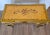 Vintage Italian Venetian Louis XV Style Paint Decorated Writing Desk For Sale In Dallas - Image 6 of 13