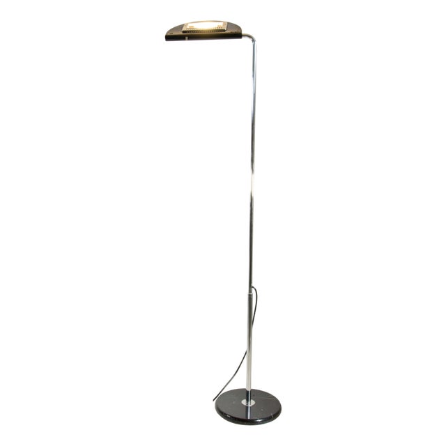Mezzaluna Floor Lamp attributed to Bruno Gecchelin for Skipper, 1970s For Sale