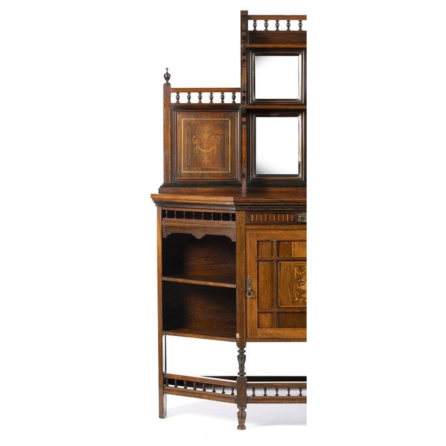 19th Century Furniture with Noble Wood, 1890s For Sale - Image 3 of 8