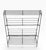 Mid Century Wire Rod Bookshelf Stand C. 1950's For Sale - Image 12 of 13