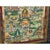 Religious Tibetan Handpainted Fabric Trim Mountains of Buddhas Thangka Framed Art For Sale - Image 3 of 9