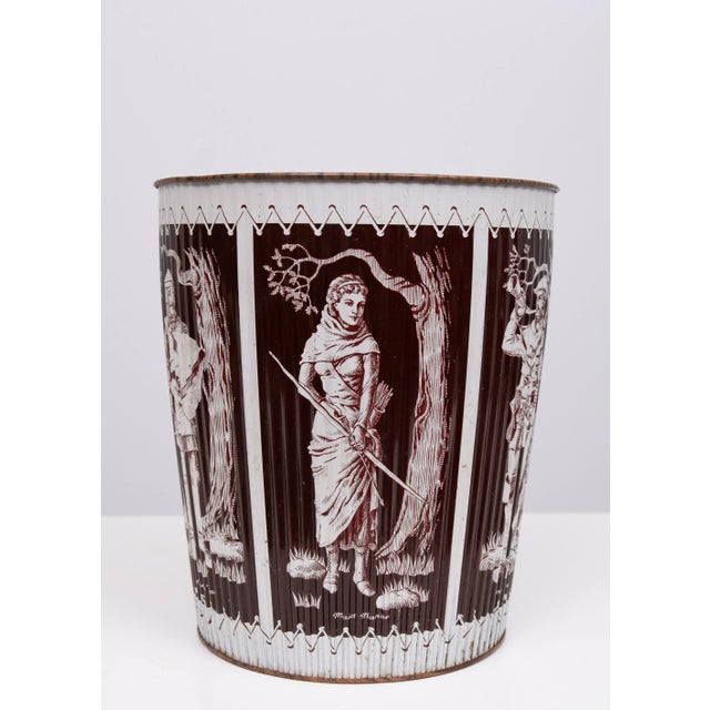 Robin Hood Metal Paper Basket, England, 1965 For Sale - Image 6 of 9
