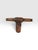Antique Primitive Hand-Carved Wooden Mortar & Pestle, 15” For Sale - Image 9 of 11