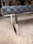 Nuevo Black Leather Bench For Sale - Image 4 of 9