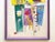 Abstract Vassily Kandinsky Vintage 1991 Lithograph Print Framed Modernist Poster " Une Page Du Carnet a Dessins " 1937 For Sale - Image 3 of 13