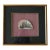 Vintage Thai Royal Court Miniature Painting on Shell, Signed Roong — Gilt Framed For Sale