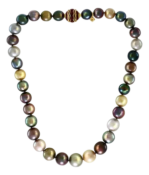David Yurman Multi-Color South Sea Pearl Limited Edition Strand Necklace