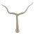 Mid-Century Lucite Ram’s Head Sculpture For Sale