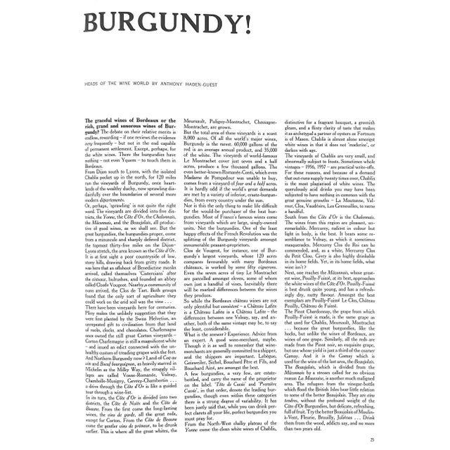 1960s "Drinks-Man-Ship TOWN's Album of Fine Wines and High Spirits" 1964 Birdsall, Derek For Sale - Image 5 of 12