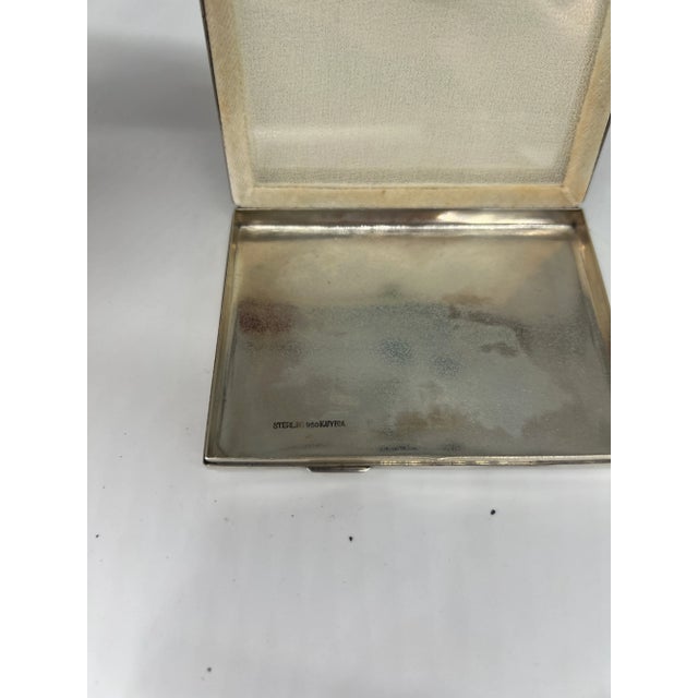 K. Uyeda Antique Japanese 950 Sterling Silver Mixed Metal