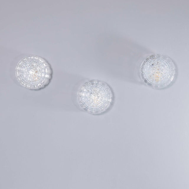 Czech Faceted Wall Lamp, 1950s For Sale - Image 6 of 11