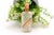 Perfume Bottle in Glass and 15 Karat Gold For Sale - Image 5 of 6