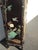 1950s Vintage Oriental Asian Black Lacquer Cabinet Chinoiserie Side Table Signed Asis For Sale - Image 5 of 17