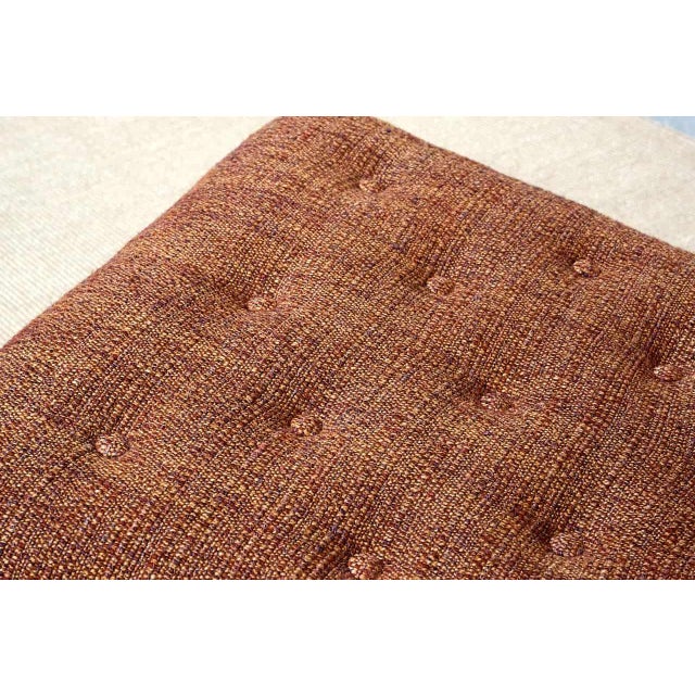 Lounge Chair in Ember-Toned Upholstery and Elm from Eric Bertil Karlén, Sweden, 1940s For Sale - Image 12 of 15