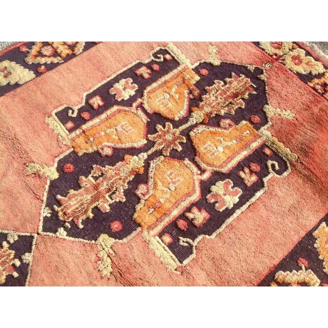 Textile Vintage Hand Knotted Anatolian Rug - 5'1" X 12'7" For Sale - Image 7 of 8