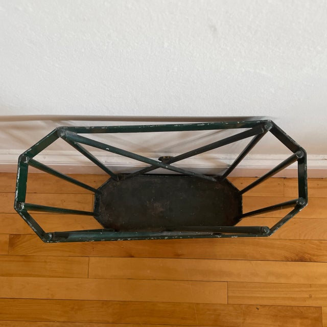 Early 19th Century Antique Painted Metal Umbrella Stand For Sale - Image 10 of 12