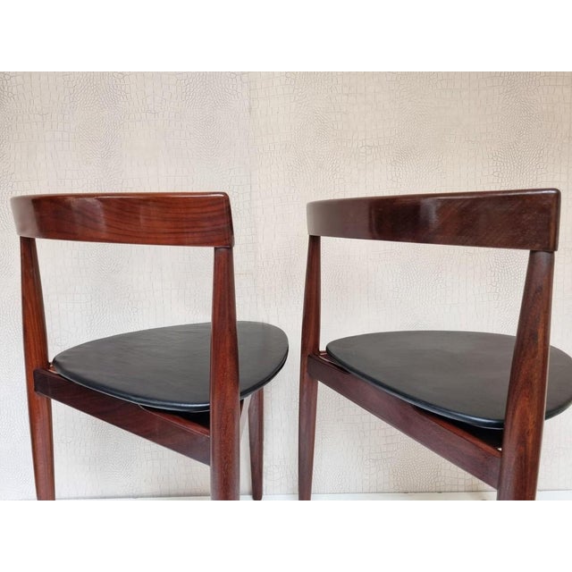 1950s Danish Roundette Chairs by Hans Olsen for Frem Rojle, Denmark, 1960s, Set of 2 For Sale - Image 5 of 17