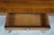 Wood Antique English Regency Style Rosewood Mahogany & Brass Gallery Writing Table For Sale - Image 7 of 18