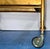 2020s Century French Modern Gold Leaf Finished Bar Cart, Attributed For Sale - Image 5 of 8