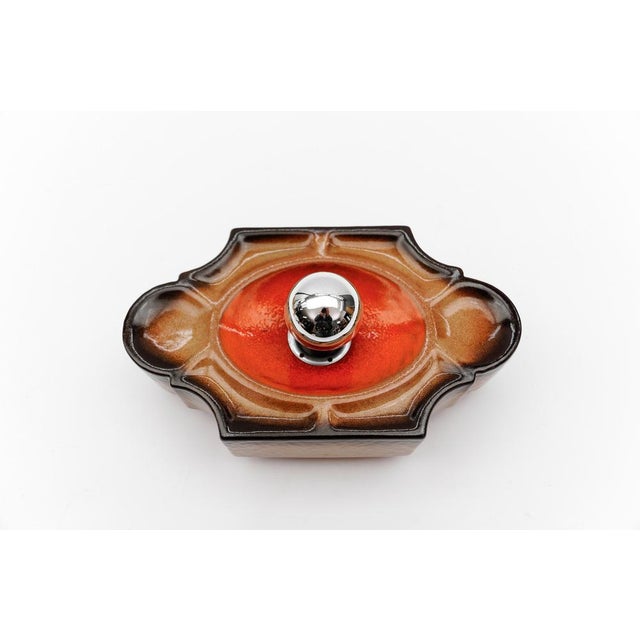 Mid-Century Modern Ceramic Wall Lights, 1960s, Set of 3 For Sale - Image 12 of 14