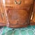 Brown 19th C Antique French Imprt Louis XVI Revival Marble Top Display Cabinet Buffet Vitrine For Sale - Image 8 of 15