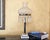 Vintage Sinumbra Astral-Style Brass, Marble & Crystal Table Lamp For Sale - Image 18 of 18