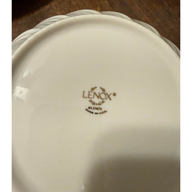 Lenox Richmond Collection Swirled Bowl For Sale - Image 6 of 12