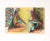 Seeking Advice from the Buddha - Figurative in Pastel on Paper Brightly colored figurative composition by Michael William...