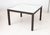 Metal Modern Mirrored Top Square Dining Table For Sale - Image 7 of 8
