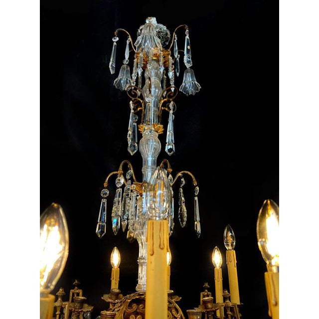Bohemian Chandelier, Vienna, 1930s For Sale - Image 4 of 18