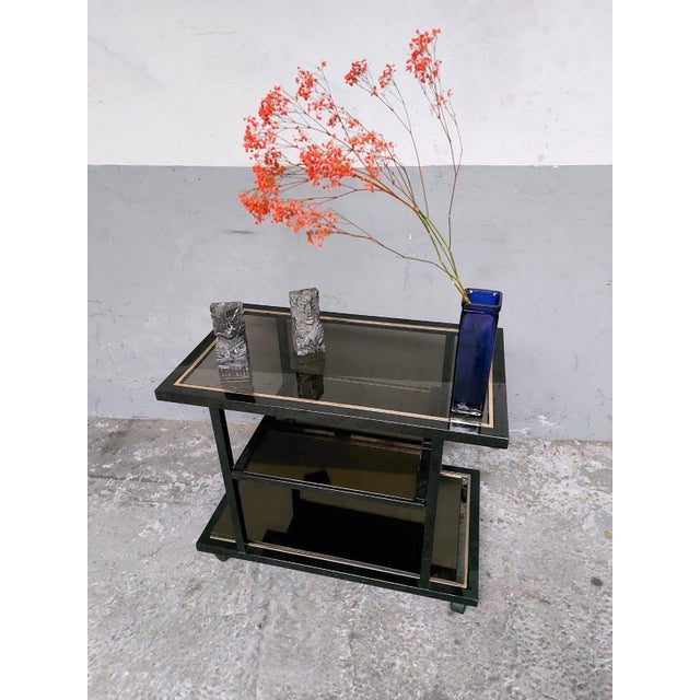 Bar Cart by Roger Vanhevel for Belgo Chrom, 1980s For Sale - Image 16 of 18