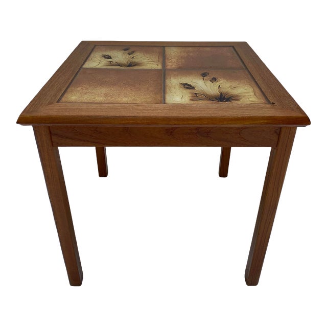 Mid 20th Century Danish Teak Side Table by Mobelfabrikken Toften For Sale