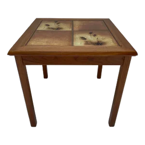 Mid 20th Century Danish Teak Side Table by Mobelfabrikken Toften