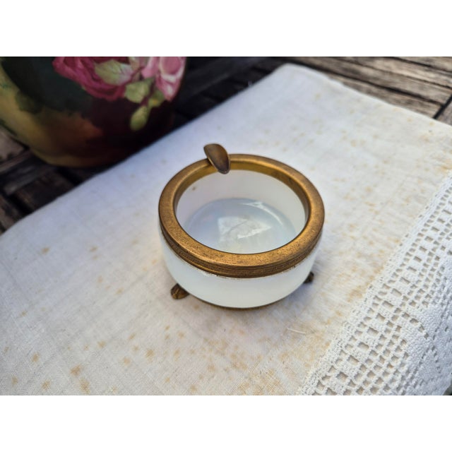 French Opaline Glass Ashtray For Sale - Image 5 of 10