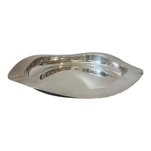 1990s Modern Design Silver Plated Italian Centerpiece by Mesa