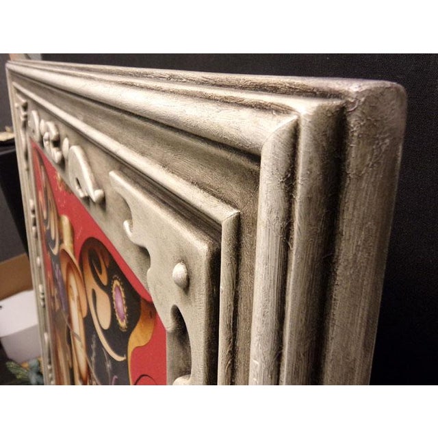 2000 - 2009 Anton Arkhipov "Mr.Butterfly" Original Oil on Canavas With Artist Frame H.Signed For Sale - Image 5 of 6