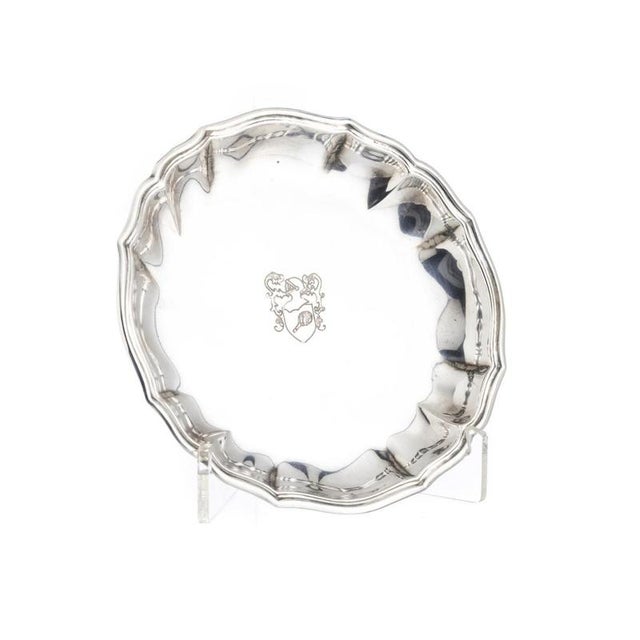 Silver Tray with Topaz For Sale - Image 6 of 6