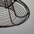 Black 1900s French Industrial Flared Wire-Frame Pendant Light For Sale - Image 8 of 18