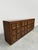 Brown Vintage Cubism Brutalist Sideboard from Gerhard Bartels, 1970s For Sale - Image 8 of 8