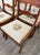 Antique Regency / Duncan Phyfe Style Needlepoint Upholstered Dining Side Chairs For Sale - Image 4 of 16