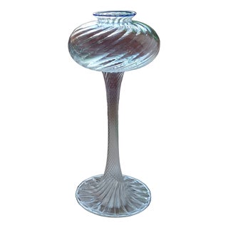 Italian Glass Candlestick from La Murrina, 1960s For Sale