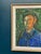Original Swedish Oil on Panel – “Portrait” by Leonard Digris (1921–2003) – Signed – Vintage & Framed – 74 × 55 cm (29.1" ×...