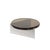 Early 21st Century Alwa One Super Big Side Table with Smoky Grey Top & Brushed Stainless Steel Base by Sebastian Herkner for Pulpo For Sale - Image 5 of 5
